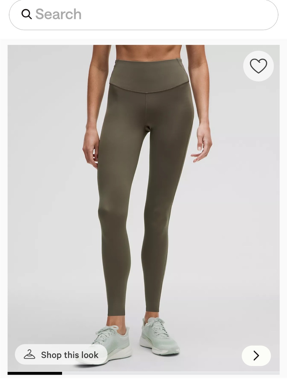 lululemon athletica High-Rise Olive Leggings
